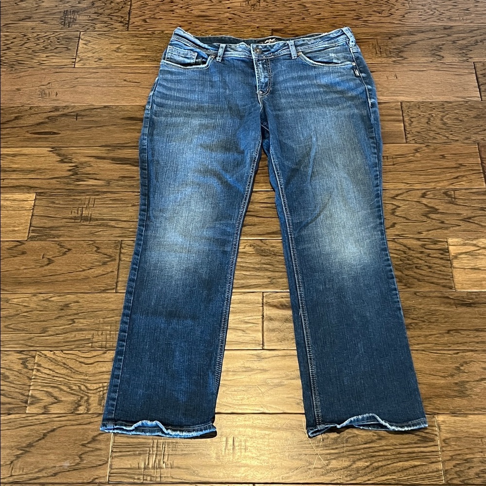Silver Jeans Suki Slim Boot High Rise Size 16